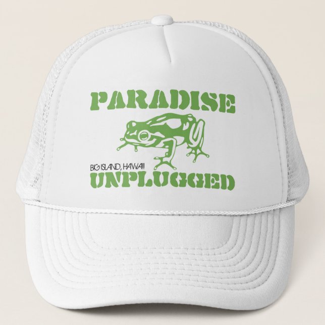 CASQUETTE PARADIS NON PLUGGÉ - GRANDE ÎLE, HAWAII (Devant)