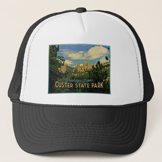 Casquette Parc d'état de Custer (Devant)