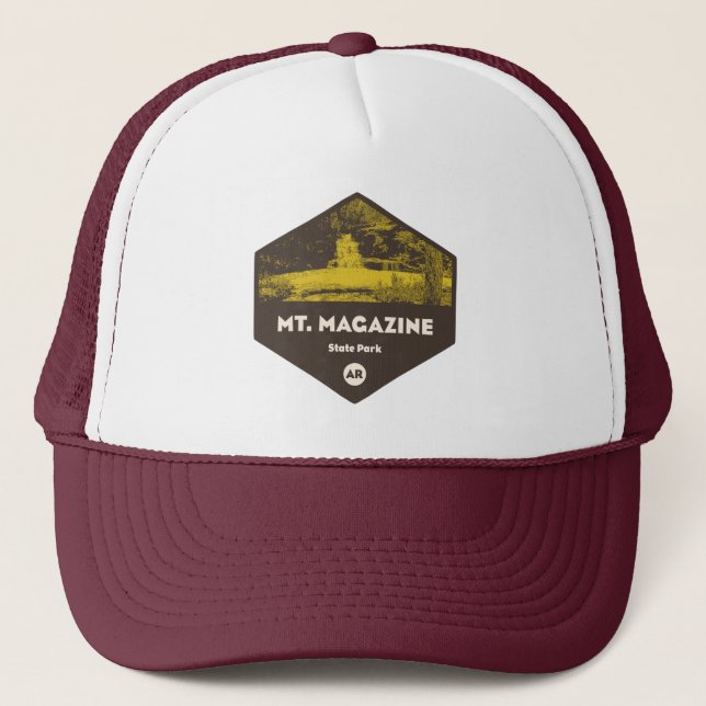 Casquette Parc d'état du Mont Magazine Arkansas (Devant)