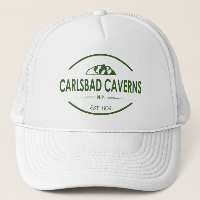 Casquette Parc national de cavernes de Carlsbad (Devant)