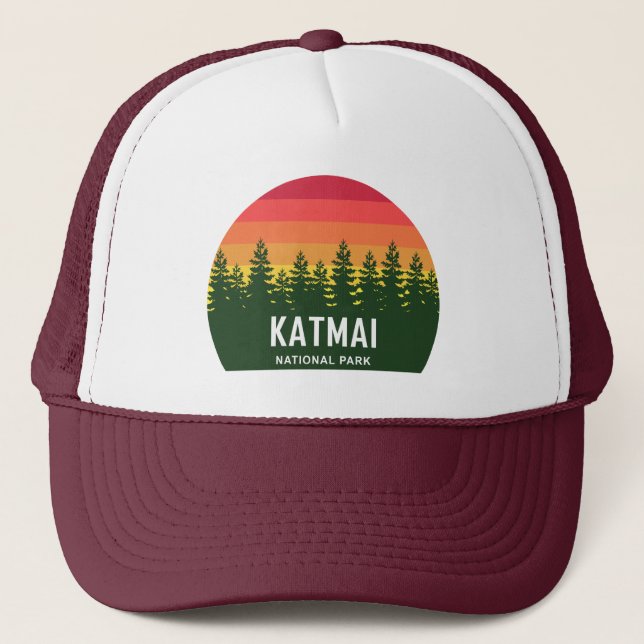 Casquette Parc national de Katmai (Devant)