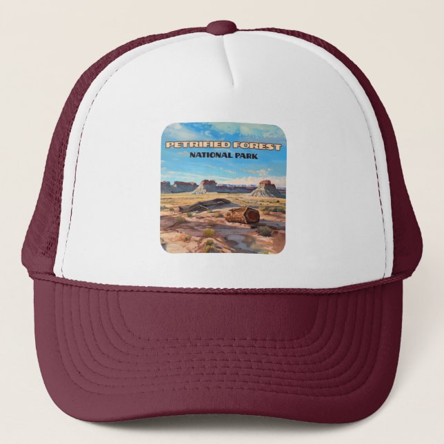 Casquette Parc National de la Forêt Petrifiée Arizona Désert (Devant)