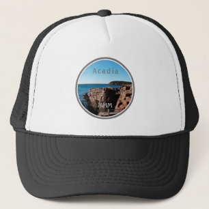 Casquette Parc national de l'Acadia Grey Thunder Hole Maine