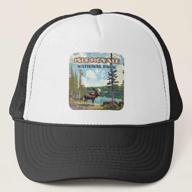 Casquette Parc national de l'Isle Royale Lac Michigan (Devant)