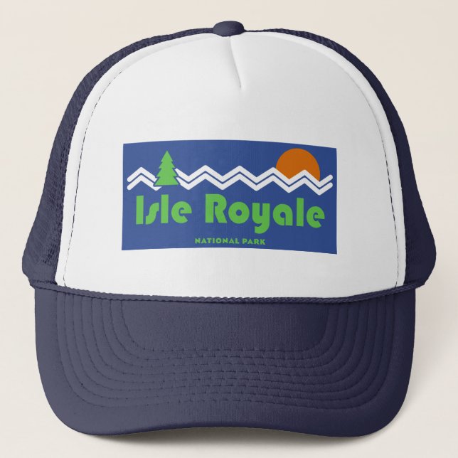 Casquette Parc national de l'Isle Royale Rétro (Devant)
