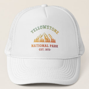 Casquette Parc national de Yellowstone Randonnée rayonnant C