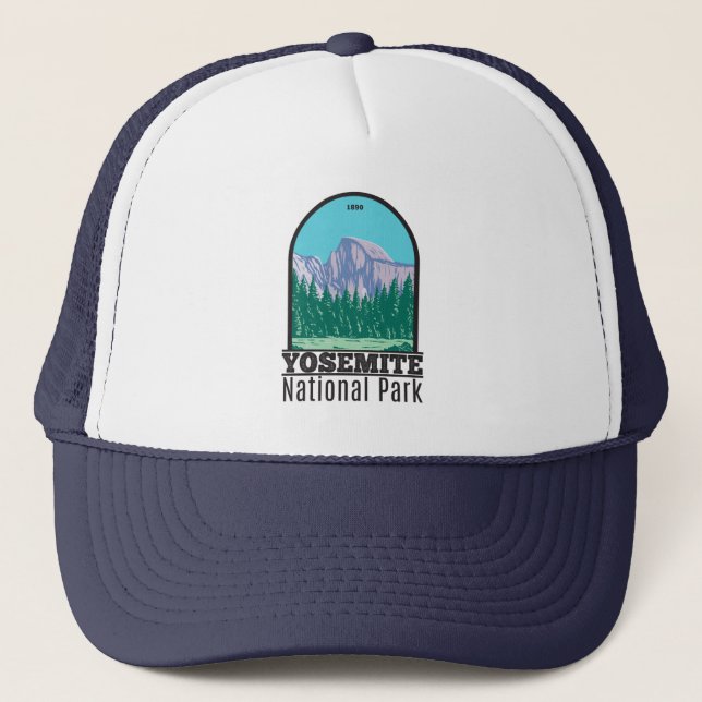 Casquette Parc national de Yosemite - Moitié Dôme Californie (Devant)