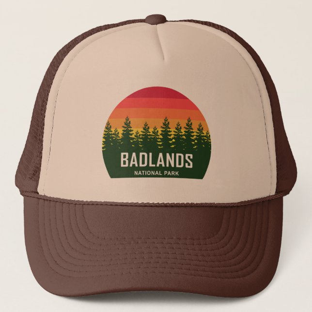 Casquette Parc national des Badlands (Devant)