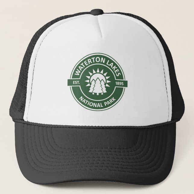 Casquette Parc national des Lacs-Waterton (Devant)
