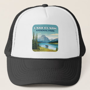 Casquette Parc national du lac Clark Vintage voyage de l'Ala