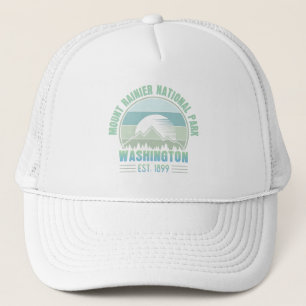Casquette Parc national du Mont Rainier Washington USA Retro