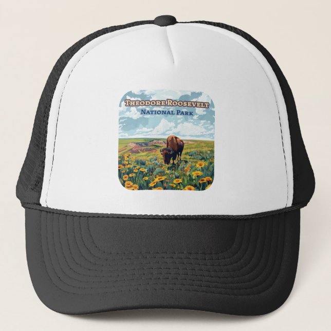 Casquette Parc national Theodore Roosevelt Dakota du Nord (Devant)