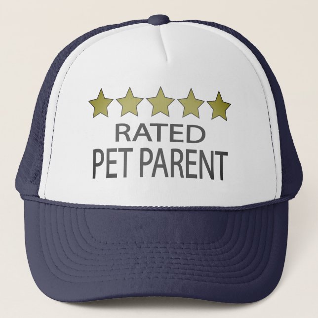 Casquette Parent animal de compagnie cinq étoiles (Devant)