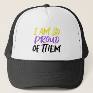 Casquette Parent fier d'un enfant non binaire Maman ou Papa