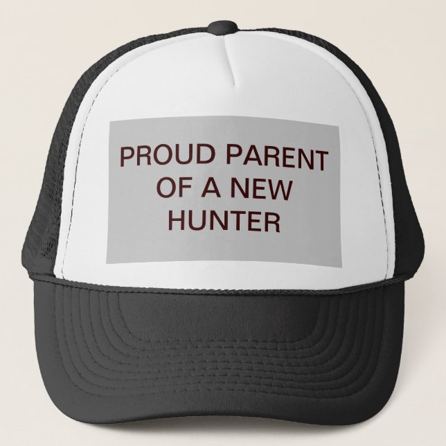 CASQUETTE PARENT FIER D'UN NOUVEAU CHASSEUR (Devant)