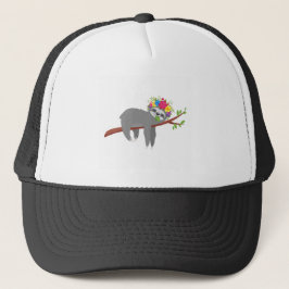 Casquette Paresse assez florale