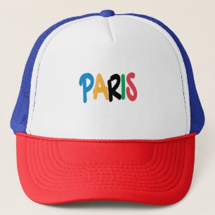 Casquette Paris jeux anneaux personnalisés