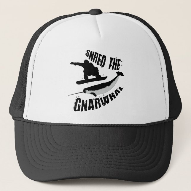 Casquette Partager Le Gnarwhal (Devant)
