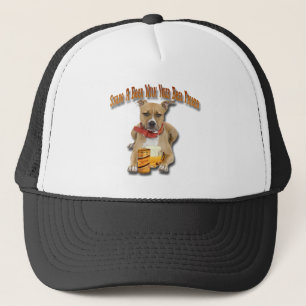 Casquette Partagez Une Bière Avec American Staffordshire Ter