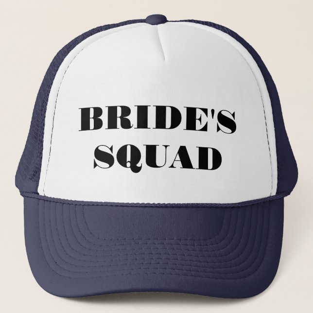 Casquette Partie Hatt de Bachelorette du peloton de la jeune (Devant)