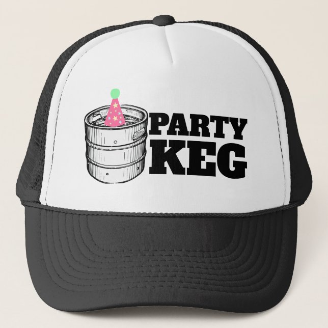 CASQUETTE PARTY KEG (Devant)