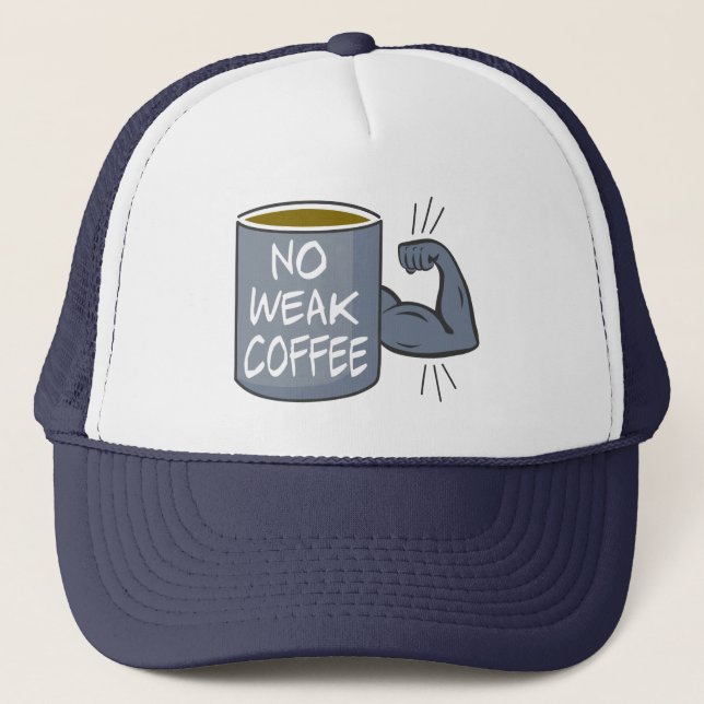 Casquette Pas de café faible (Devant)