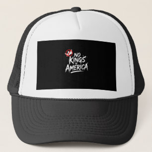 Casquette Pas de rois en Amérique Anti-Monarchie Style Vinta