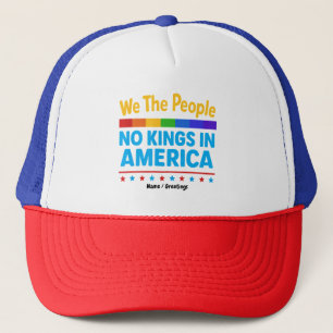 Casquette Pas De Rois En Amérique Nous Peuples Égalité Liber