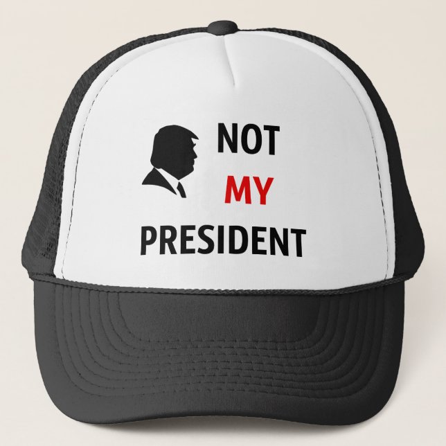 Casquette Pas mon président (Devant)