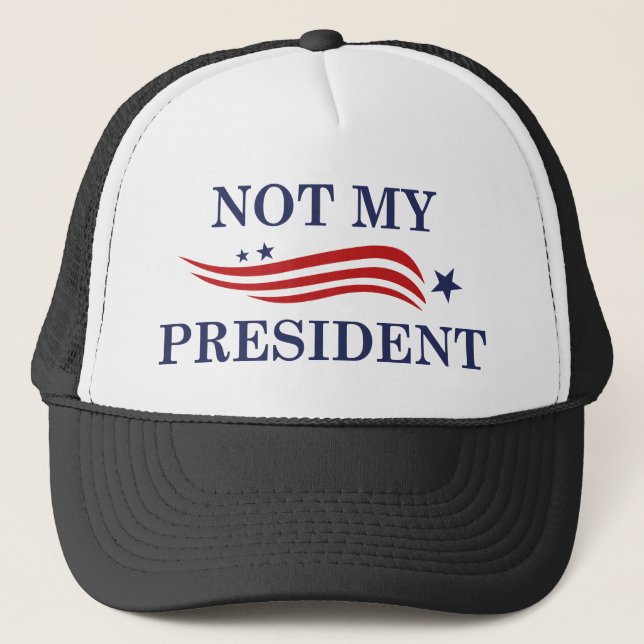 Casquette Pas mon président (Devant)