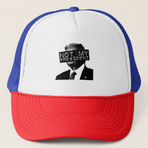 Casquette Pas mon président libéral anti-Trump