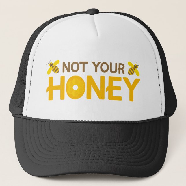 Casquette Pas ton miel (Devant)
