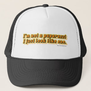 Casquette Pas une citation de Paparazzi Snarky tristement cé