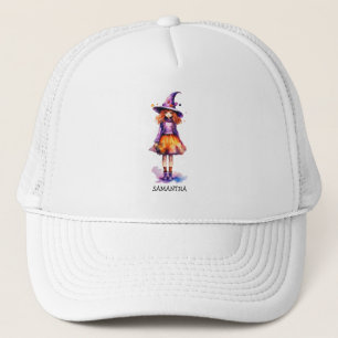 Casquette Pastel Cute Witch Girl - Halloween esthétique (2)