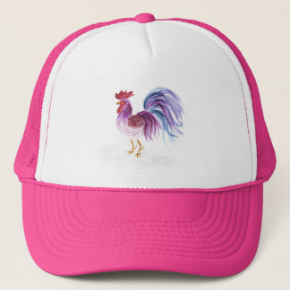 Casquette Pastel Rooster par Wendy C. Allen