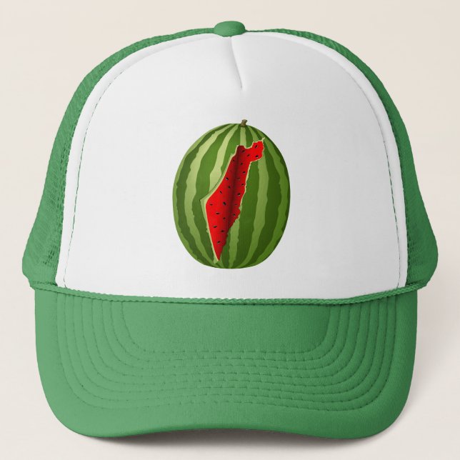 Casquette Pastèque Palestine - Slice (Devant)