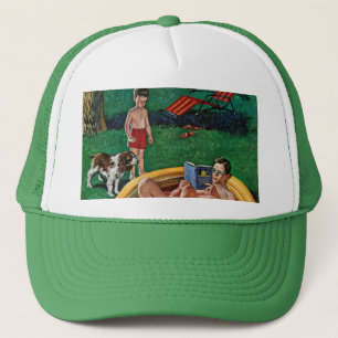 Casquette Patauger la piscine