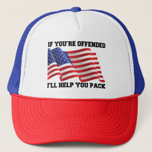 Casquette patriote américain