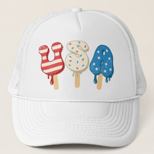 Casquette Patriotique USA Love Popsicle