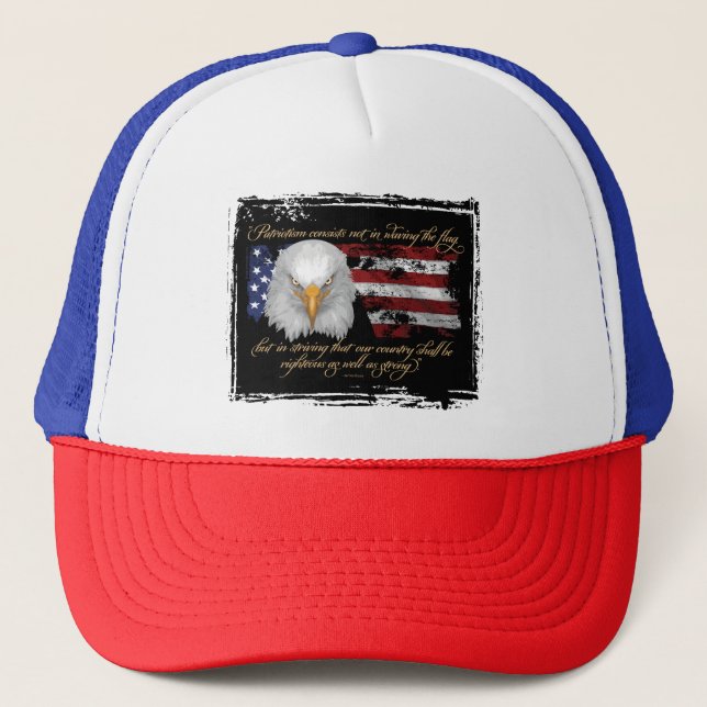 Casquette Patriotisme juste (Devant)