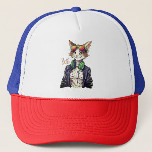Casquette Patron Chat Cool - Idée Cadeau Drôle pour Amateur