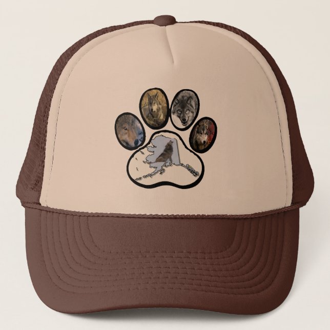 Casquette Patte de loup de l'Alaska (Devant)