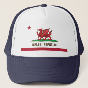 Casquette Pays de Galles République Drapeau de dragon Pride 