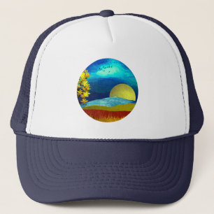 Casquette Paysage du ciel liquide