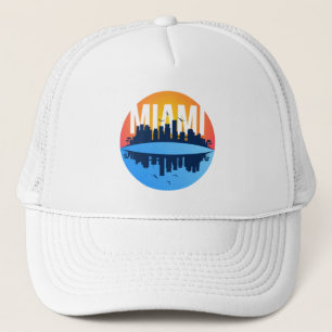 Casquette Paysage urbain de Miami Floride 