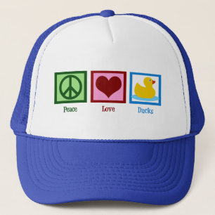 Casquette Peace Love Ducks