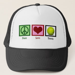 Casquette Peace Love Tennis