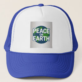 Casquette Peace On Earth Blue