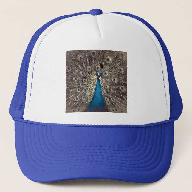 Casquette Peacock bleu antique (Devant)