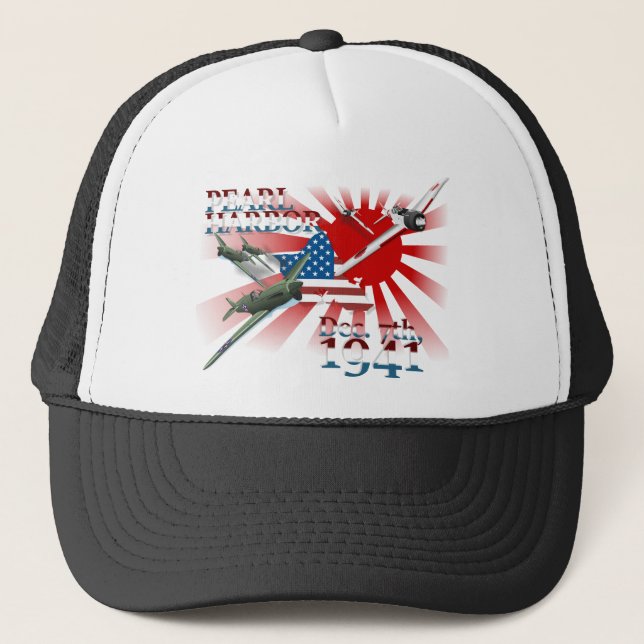 Casquette Pearl Habor 7 décembre 1941 (Devant)
